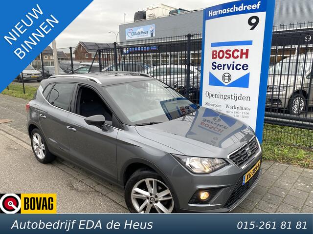 Seat Arona 1.0 TSi DSG7-automaat FR Business met o.a. navigatie, camera, cruise control, parkeersensoren, etc.
