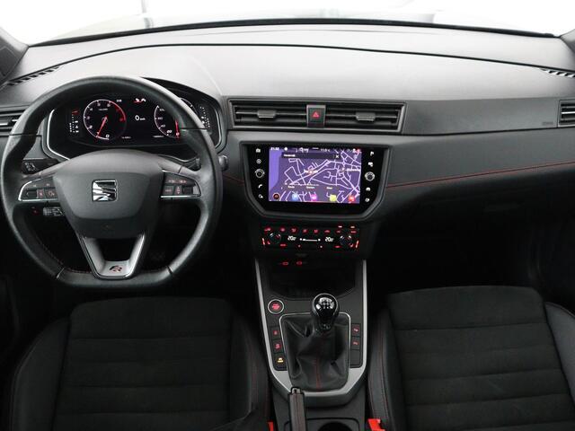 Seat Arona 1.0 TSI FR Intens Plus | Stoelverwarming | Leder/Alcantara | Adaptive cruise | Camera | Virtual Cockpit | Carplay | Navigatie | Keyless | Full LED | Dodehoek detectie | Climate control | Park Assist