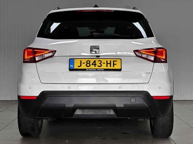 Seat Arona 1.0 TSI Style Business Intense /Camera /Apple + Android /Navi /Climat /Adaptief Cruise /Elek. pakket /Bluetooth /16"LMV /PDC /Extra getint glas /LED Dagrijverl.