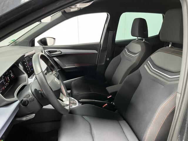 Seat Arona 1.0 TSI FR / AUTOMAAT/ PARK.SENSOREN V+A/ CAMERA/ STOELVERWARMING/ ACC/ FULL LINK/ KEYLESS/ DIGITAL DASH/ RIJ-MODI/ NAVI/ DAB/ CLIMA/ LED/ 18'' LMV