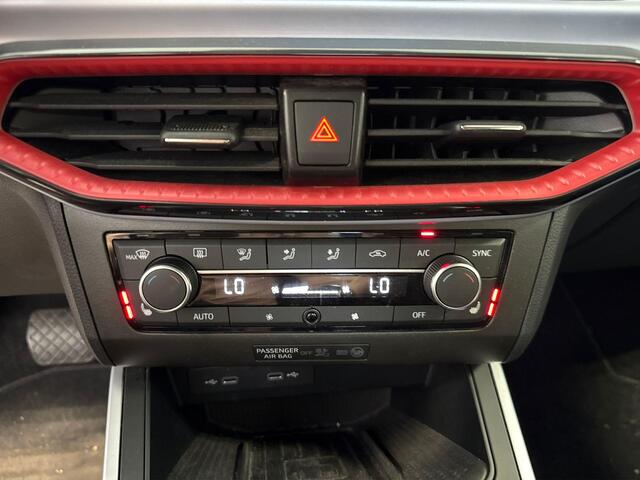 Seat Arona 1.0 TSI 110pk DSG FR · Apple/Android Car Play · Stoelverwarming · Cruise Control · Active Info Display · Navigatie · P-Sensoren ·