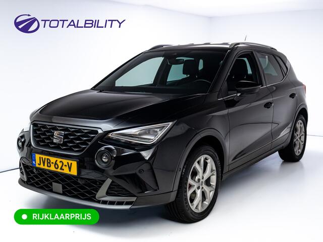Seat Arona 1.5 TSI FR 150PK Automaat Travel-assist | Camera | Adaptive cruise | Climate-control Digi dash, PDC V+A, Navigatie, App-connect, Sfeerverlichting