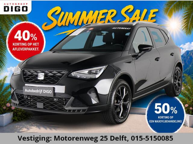 Seat Arona 1.0 TSI FR BUSINESS AUTOMAAT GARANTIE 5-2034* . APPLE CARPLAY & ANDRIOD AUTO . PARKEERSENSOREN V & A . STOELVERWARMING