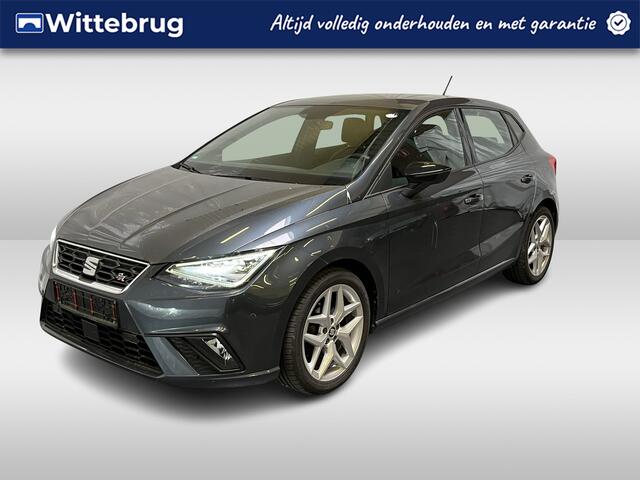 Seat IBIZA 1.0 EcoTSI FR / ALCANTARA/ KEYLESS/ BEATS/ ADAPT. CRUISE/ FULL LINK/ RIJ-MODI/ NAVI/ PARK. SENSOREN + CAMERA/ CLIMA/ STOEL VERWARM./ DAB/ DIGITAL DASH/ 17" LMV