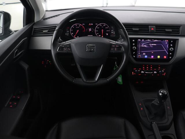 Seat IBIZA 1.0 TSI Style Business Intense Plus | FULL LED | Leder | Camera | Carplay | Stoelverwarming | Virtual Cockpit | Cruise Control