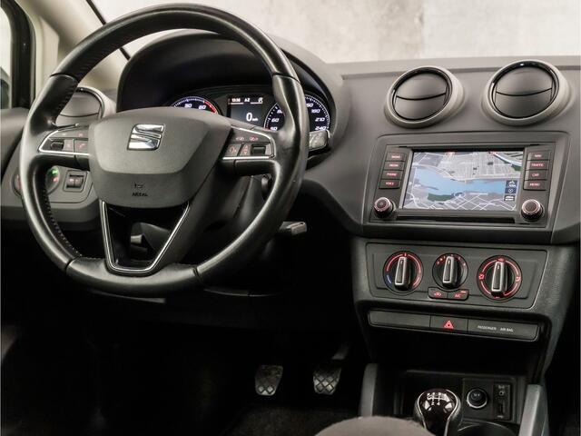 Seat IBIZA ST 1.0 TSI Sport (APPLE CARPLAY, NAVIGATIE, CRUISE, LM VELGEN, SPORTSTOELEN, PARKEERSENSOREN, LM VELGEN, NIEUWE APK, NIEUWSTAAT)