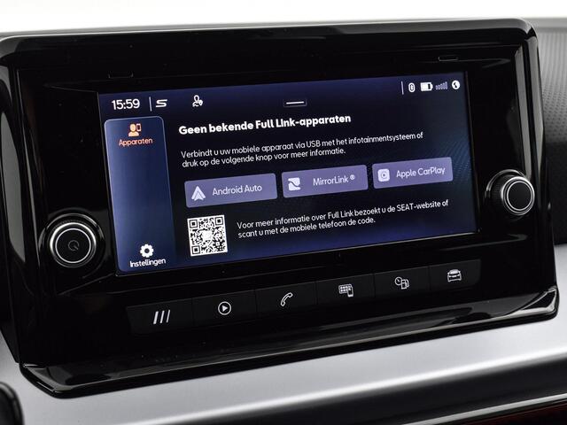 Seat IBIZA 1.0 TSI 110pk DSG FR Business Connect · Apple/Android Car Play · Camera · P-Sensoren · Stoelverwarming · Virtual Cockpit · 17'' Inch · Garantie t/m 04-07-2027 of 100.000km