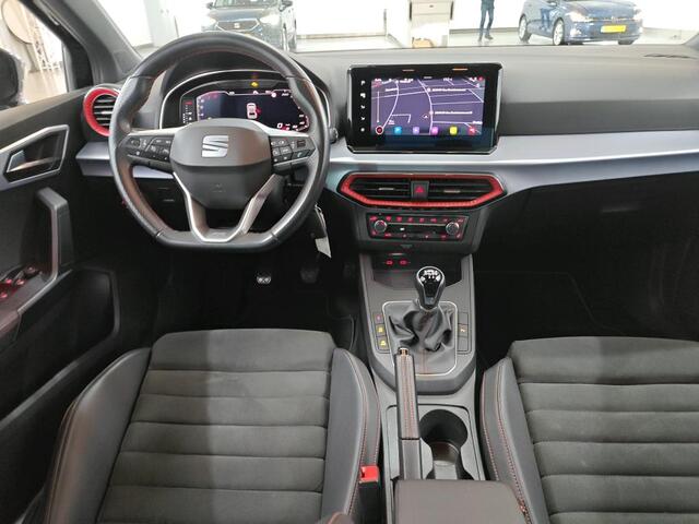 Seat IBIZA 1.0 TSI FR Business Intense / CAMERA/ PARK. SENSOREN/ LED PLUS/ ADAPT. CRUISE/ STOELVERWARM./ LEDER/ ALCANTARA/ VIRTUAL COCKPIT/ NAVI/ CLIMA