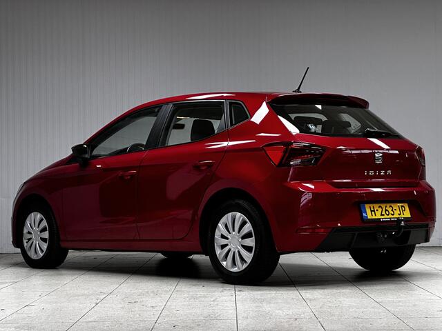 Seat IBIZA 1.0 TSI Style/ Trekhaak/ Android auto/ DAB+/ Clima/ Cruise/ Elek. pakket/ Isofix/ Bluetooth/ Multi. LEDER. Stuur/ PDC/ Getint glas/ LED Dagrijverl.