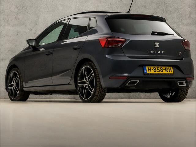 Seat IBIZA 1.0 TSI FR Intense Sport (SCHUIFDAK, VIRTUAL COCKPIT, APPLE CARPLAY, KEYLESS, CAMERA, LEDER/ALCANTARA, ADAPTIVE CRUISE, SFEERVERLICHTING, ZWART HEMEL, MODE KNOP, LED KOPLAMPEN, NIEUWSTAAT)