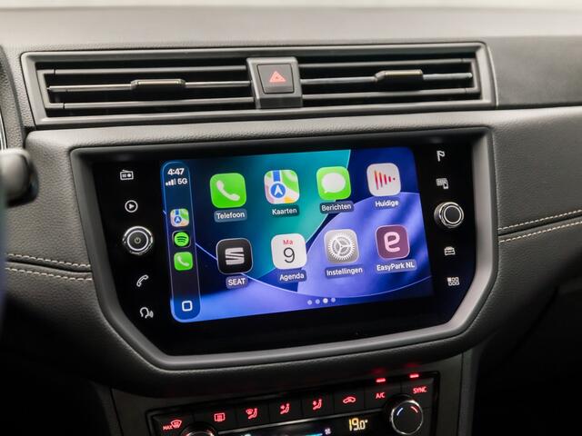 Seat IBIZA 1.0 TSI Excellence (VIRTUAL COCKPIT, APPLE CARPLAY, GROOT NAVI, BEATS AUDIO, CLIMATE, KEYLESS, SPORTSTOELEN, GETINT GLAS, LM VELGEN, ZWART HEMEL, PARKEERSENSOREN, NIEUWSTAAT)