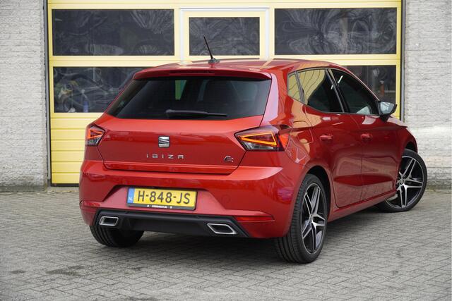 Seat IBIZA 1.0 TSI 5drs FR Business Intense BJ2020 Lmv 18" | Led V+A | Pdc | Achteruitrijcamera | App-Connect | Navi | Climate control | Cruise control | Sportstoelen | Extra getint glas