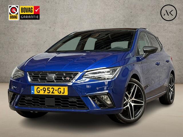 Seat IBIZA 1.0 TSI FR Intense Sport (SCHUIFDAK, VIRTUAL COCKPIT, LEDER/ALCANTARA, APPLE CARPLAY, GROOT NAVI, CAMERA, SPORTSTOELEN, CRUISE, SFEERVERLICHTING, NIEUWSTAAT)