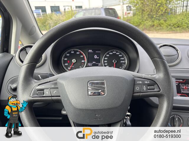 Seat IBIZA 1.0 MPI Reference GARANTIE/TREKHAAK/PDC/BLUETOOTH/LICHTMETAAL/AIRCO/CV+AB rijklaarprijs!