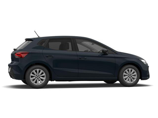 Seat IBIZA 1.0 EcoTSI Reference | Draadloze Carplay | Cruise Control | Full Led | Lichtmetalen Velgen: 'Brilliant Silver | Private Lease v/a 329,- euro!