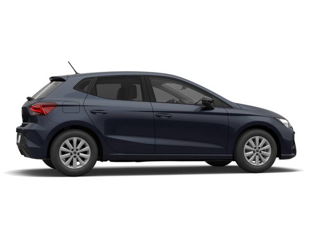 Seat IBIZA 1.0 EcoTSI Reference | Draadloze Carplay | Cruise Control | Full Led | Lichtmetalen Velgen: 'Brilliant Silver | Private Lease v/a 329,- euro!