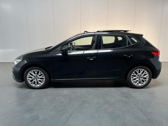 Seat IBIZA 1.0 EcoTSI FR / PANO/ PARK.SENSOREN/ STOELVERWARMING/ FULL LINK/ CRUISE/ RIJ-MODI/ DIGITAL DASH/ NAVI/ DAB/ CLIMA/ LED/ 16'' LMV