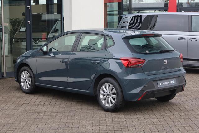 Seat IBIZA 1.0 EcoTSI Reference VANF ¤ 299,- P.L. * 95PK / 70kW, Draadloos Apple Carplay & Android Auto, volledig digitaal instrumentenpaneel, full LED koplampen, parkeersensoren achter, airco, cruise control, 15" LMV