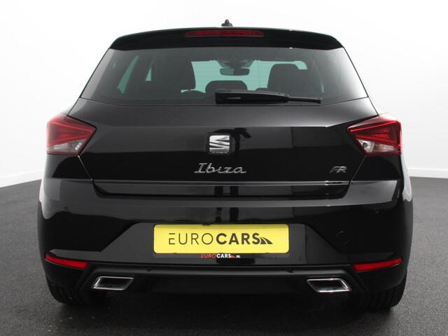 Seat IBIZA 1.0 EcoTSI 110pk Automaat FR Climate Control Adaptieve cruise control LED Keyless Parkeersensoren Verwarmde voorstoelen Achteruitrij Camera Apple Carplay/ Android Auto