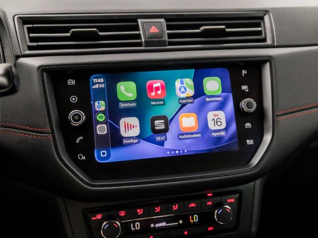 Seat IBIZA 1.0 TSI FR Intense Sport (APPLE CARPLAY, GROOT NAVI, CLIMATE, CAMERA, SPORTSTOELEN, MODE KNOP, GETINT GLAS, CRUISE, NIEUWSTAAT)