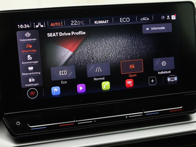 Seat LEON Sportstourer 1.4 TSI eHybrid 204PK PHEV FR Business Intense · Navigatie · Apple Car Play · Stoel- & stuurverwarming