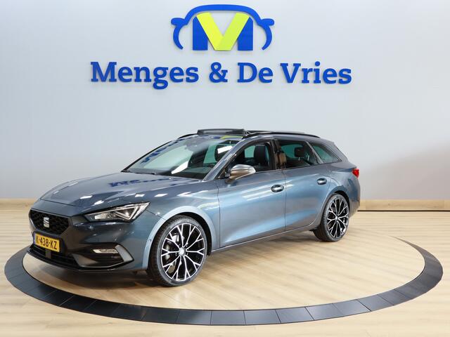 Seat LEON Sportstourer 1.5 eTSI FR Launch Edition Airco ECC | Panorama | Trekhaak | Virtual | LED | Adaptive Cruise | Sfeer | Isofix | NAP