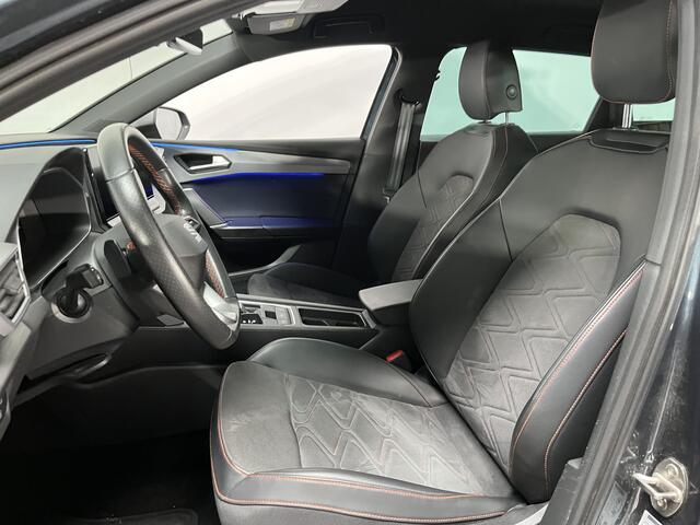 Seat LEON Sportstourer 1.4 TSI eHybrid PHEV FR Business Intense / AUTOMAAT/ CAMERA/ PARK. SENSOREN/ MEMORY SEATS/ DODE HOEK/ KEYLESS/ LED/ STOEL-STUURVERWARM./ ADAPT. CRUISE/ FULL-LINK/ NAVI/ CLIMA/ DAB/ 18" LMV