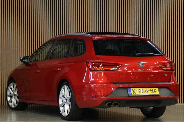 Seat LEON ST 1.5 TSI FR 150 PK | Panoramadak | Lederen bekleding | Navigatie | CarPlay | Stoelverwarming | LED Koplampen | Beats Audio | DAB | Front Assist | Climatronic | Nieuwe APK