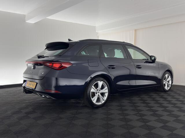 Seat LEON Sportstourer 2.0 TDI FR Business Intense Aut. (INCL-BTW) *PANO | FULL-LED | ADAPTIVE-CRUISE | DIGI-COCKPIT | NAVI-FULLMAP | LEATHER-MICROFIBRE | CARPLAY | KEYLESS | SHIFT-PADDLES | SPORT-SEATS | AMBIENT-LIGHT | CAMERA | 17''ALU | TO