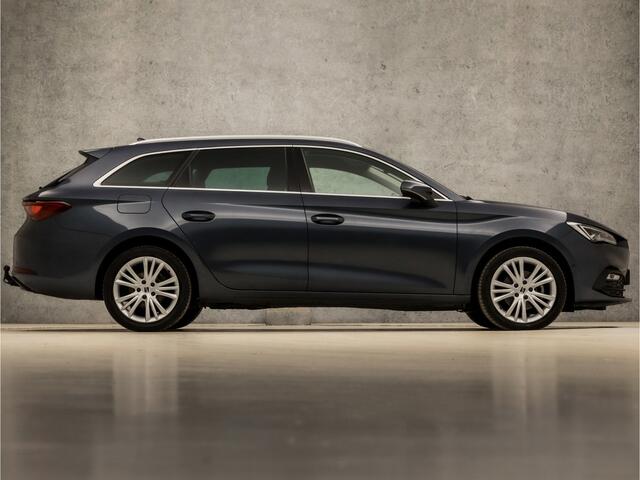 Seat LEON Sportstourer 1.5 TSI Sport 150Pk (VIRTUAL COCKPIT, APPLE CARPLAY, GROOT NAVI, TREKHAAK, CAMERA, SPORTSTOELEN, ADAPTIVE CRUISE, GETINT GLAS, NIEUWSTAAT)