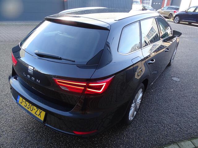 Seat LEON ST 1.4 EcoTSI FR Business Intense AUTOMAAT | NAVIAGTIE | FULL LED KOPLAMPEN | ACHTERUIT RIJ CAMERA | PARKEER SENSOREN | KEYLESS GO/ENTRY | APPLE CARPLAY / ANDROID | CRUISE CONTROL | AIRCO\ECC | LED|