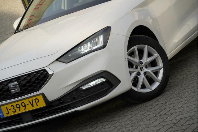 Seat LEON Sportstourer 1.5 TSI 131PK! Style Launch Edition BJ2020 Lmv 16" | Led V+A | Pdc | Navi | App-Connect | Virtual cockpit | Climate control | Cruise control | Extra getint glas