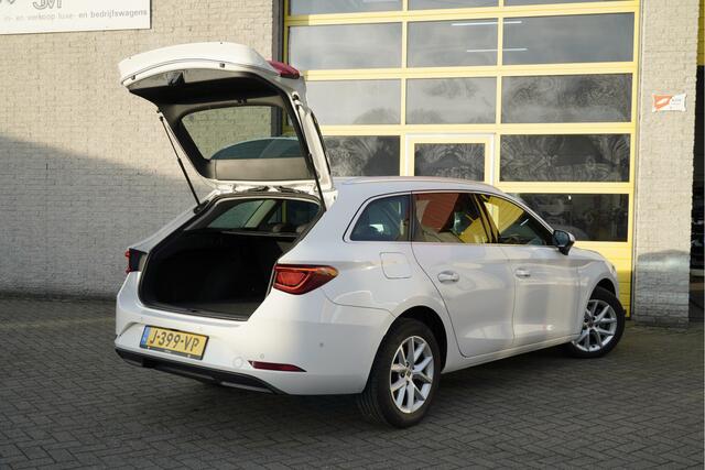 Seat LEON Sportstourer 1.5 TSI 131PK! Style Launch Edition BJ2020 Lmv 16" | Led V+A | Pdc | Navi | App-Connect | Virtual cockpit | Climate control | Cruise control | Extra getint glas