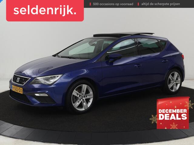 Seat LEON 1.5 TSI FR Ultimate Edition | Panoramadak | Stoelverwarming | Beats Audio | Camera | Carplay | Leder/Alcantara | Keyless | Virtual Cockpit | Full LED | Navigatie