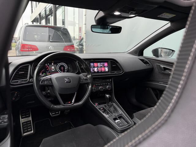 Seat LEON BWJ 2018 2.0 TSI CUPRA 300 PK AUTOMAAT | NIEUW BINNEN! ALCANTARA | STOELVERW. | PREMIUM AUDIO | FULL LED | ADAPTIVE CRUISE |