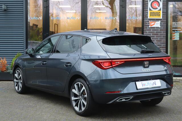Seat LEON 1.4 TSI eHybrid 204pk PHEV FR Leder/LED/Keyless/Camera/elek. stoel+mem/DCC/ACC/18"