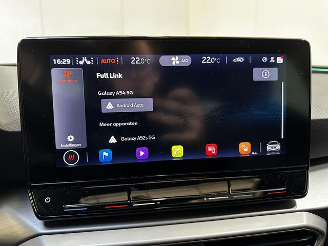 Seat LEON 1.5 eTSI FR / AUTOMAAT/ PANO/ STUUR+STOEL VERWARMING/ PARK. SENSOREN V+A/ CRUISE CONTROL/ DIGITAL DASH/ FULL LINK/ LANE-ASSIST/ RIJ-MODI/ NAVI/ DAB/ CLIMA/ LED/ ISOFIX/ 17'' LMV