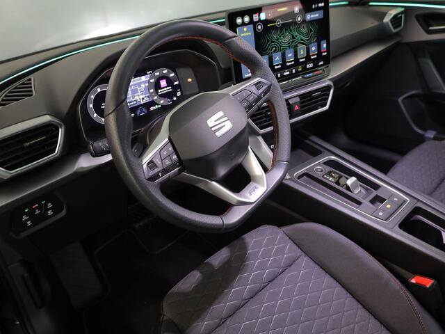 Seat LEON Sportstourer 1.5 TSI e-Hybrid FR PHEV First Edition 204 pk Automaat | Verlengde garantie | Navigatie | Parkeersensoren | Achteruitrijcamera | Autom. airco (3 zones) |