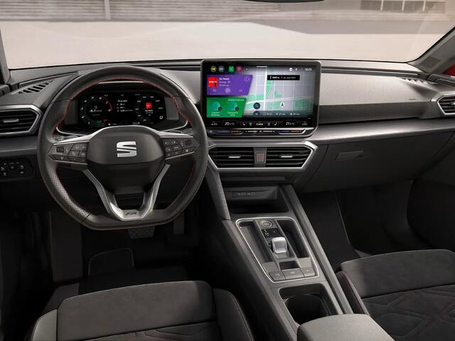 Seat LEON Sportstourer 1.5 TSI e-Hybrid FR PHEV | Black Pack | Technology Pack | Panoramadak | SEAT Audio System| 18 Inch | Matrix LED | Dinamica® zwart, elektrisch verstelbaar | 3000,- Euro inruilpremie!