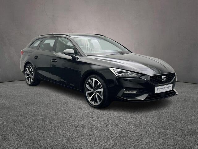 Seat LEON Sportstourer FR Business Intense 1.5 TSI 150pk DSG Automaat Panoramadak, Beats audio, Adaptive cruise control, Elektrische achterklep, Stoelverwarming, LED koplampen