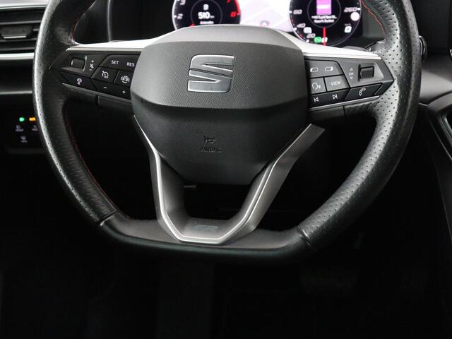 Seat LEON Sportstourer 1.5 eTSI FR Launch Edition | Carplay | Full LED | Adaptive Cruise | Sfeerverlichting | Navigatie | PDC