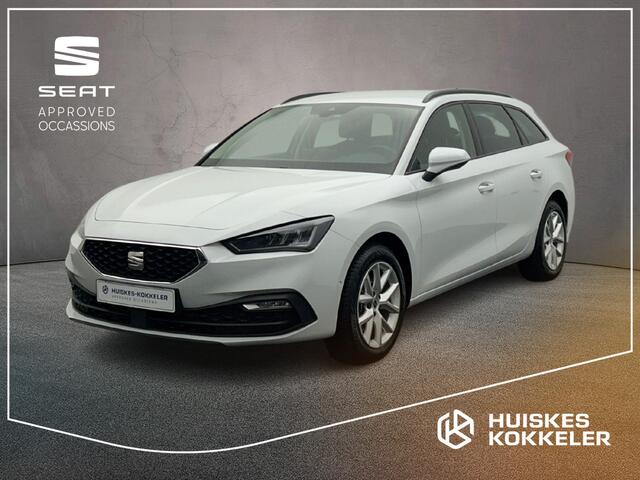 Seat LEON Sportstourer Style Business Intense 1.5 eTSI 150pk DSG Automaat Adaptive cruise control, Achteruitrijcamera, Navigatie, LED koplampen, Parkeersensoren, App connect