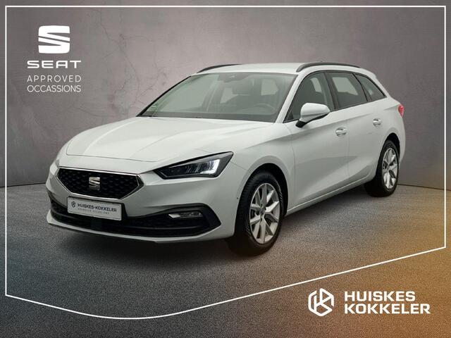 Seat LEON Sportstourer Style Business Intense 1.5 eTSI 150pk DSG Automaat Adaptive cruise control, Navigatie, Achteruitrijcamera, LED koplampen, Parkeersensoren, App connect, DAB, Radio