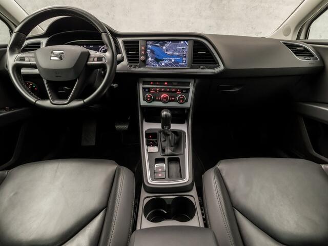 Seat LEON 1.0 TSI Sport Automaat (FULL OPTION, VIRTUAL COCKPIT, APPLE CARPLAY, NAVIGATIE, LEDER, CAMERA, SPORTSTOELEN, STOELVERWARMING, GETINT GLAS, LED KOPLAMPEN, NIEUWSTAAT)