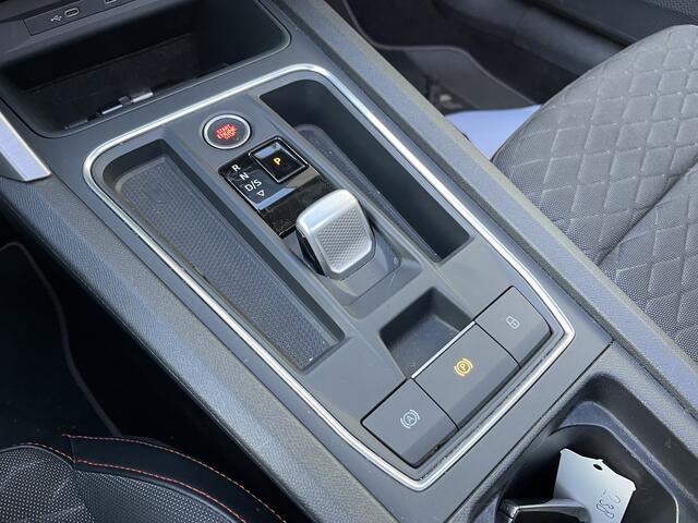 Seat LEON Sportstourer 1.5 eTSI FR / AUTOMAAT/ PANO/ ELEK.ACHTERKLEP/ ACC/ STUUR+STOELVERWARM./ FULL LINK/ PARK.SENSOR.V+A/ DODEHOEK/ KEYLESS/ RIJ-MODI/ VIRTUAL COCKPIT/ NAVI/ DAB/ CLIMA/ LED/ 18'' LMV