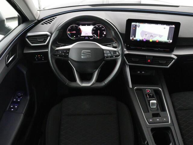 Seat LEON 1.4 TSI eHybrid PHEV FR | Stoelverwarming | Adaptive cruise | Navigatie | Sfeerverlichting | Stuurverwarming | Full LED | Sportstoelen | Side Assist | Parkeerhulp | Plug In