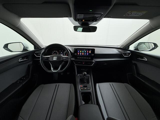 Seat LEON 1.0TSI Adap.Cruise Apple Carplay Android Auto Navi* Ecc Camera Stoel+Stuurverwarming Pdc Business Lmv 19" Isofix DAB Led Front Assist Keyless-Go