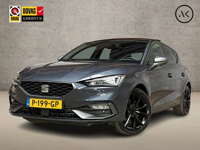 Seat LEON 1.4 TSI eHybrid PHEV FR 204Pk Automaat (SCHUIFDAK, APPLE CARPLAY, LEDER, STUUR/STOELVERWARMING, CAMERA, SPORTSTOELEN, GETINT GLAS, ADAPTIVE CRUISE, NIEUWSTAAT)