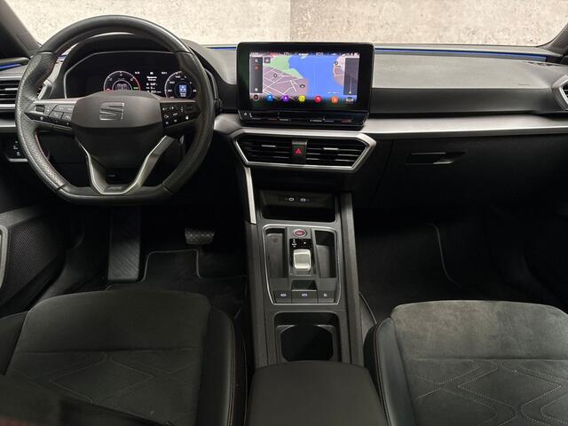 Seat LEON 1.4 TSI eHybrid PHEV FR Automaat 204Pk (GROOT NAVI, APPLE CARPLAY, SCHUIFDAK, MEMORY SEAT, ADAPTIVE CRUISE, CAMERA, LM VELGEN, NIEUWE APK, NIEUWSTAAT)