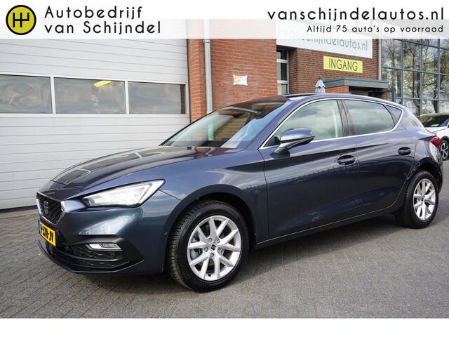 Seat LEON 1.5 TSI 131PK STYLE LUXE STOEL+STUURVERWARMING CAMERA VIRTUEEL COCKPIT FULL LED ANDROID/APPLECARPLAY NAVI CRUISECONTROL PDC V+A LMV ENZ...